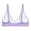 Colorful Space Padded Bikini Top features a fun design, perfect for a stylish beach day or pool party.