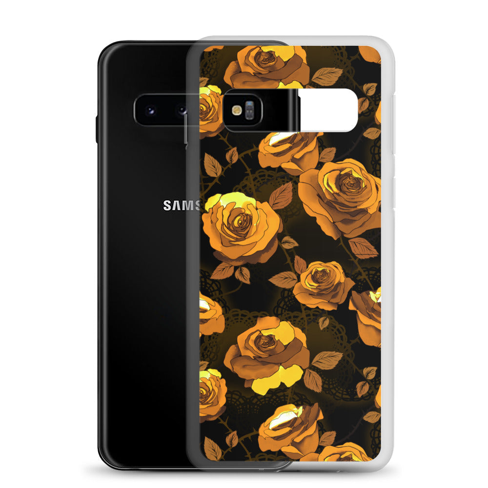 Stylish Enchanted Rose Samsung® Clear Case offers ultimate protection while enhancing your phone's aesthetic charm.
