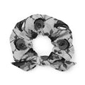 Stylish Enchanted Rose Scrunchie featuring a beautiful floral design, perfect for elevating your everyday look.