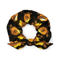 Stylish Enchanted Rose Scrunchie featuring vibrant floral patterns, perfect for enhancing your daily aesthetic.