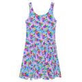 Bright and colorful Enchanted Rose Skater Dress perfect for chic, comfy style on any occasion. Ideal for your wardrobe!