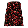 Flatter your figure with the Enchanted Rose Skater Skirt, featuring elegant rose blossoms on soft, flared fabric.