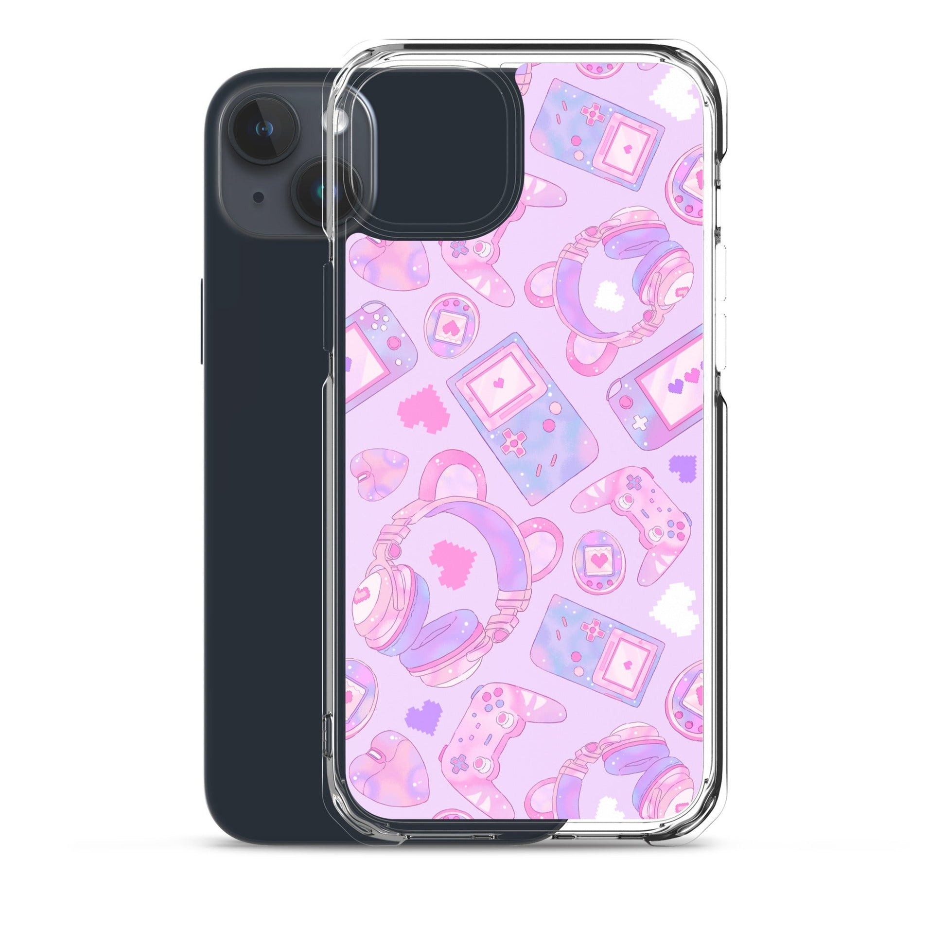 Protect your phone with the Gamer Girl iPhone® Clear Case, featuring a stylish design and flexible, durable materials.