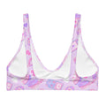 Stylish Gamer Girl Padded Bikini Top featuring a playful design, perfect for a fun day at the pool.