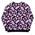 Gamer Girl Sweatshirt featuring cute 8-bit hearts and pastel gaming gear, perfect for gaming enthusiasts.