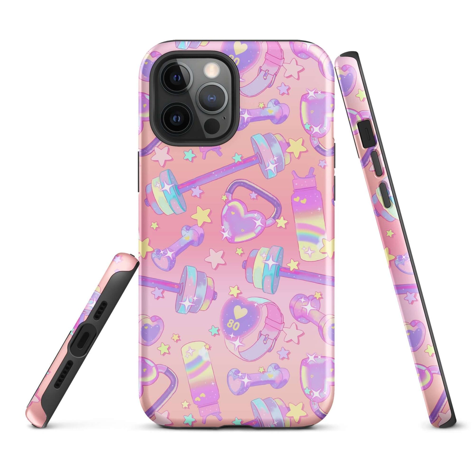 Stylishly protect your phone with the Glitter Gains iPhone® Tough Case, featuring a fun design and durable materials.