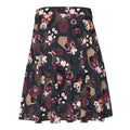 Stylish Gothic Teddy Skater Skirt with regal motifs for a comfy, flattering fit on any body type. Perfect for queens!