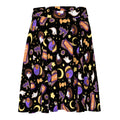 Flatter your figure this Halloween with our comfy Halloween Treat Skater Skirt featuring delightful spooky designs.