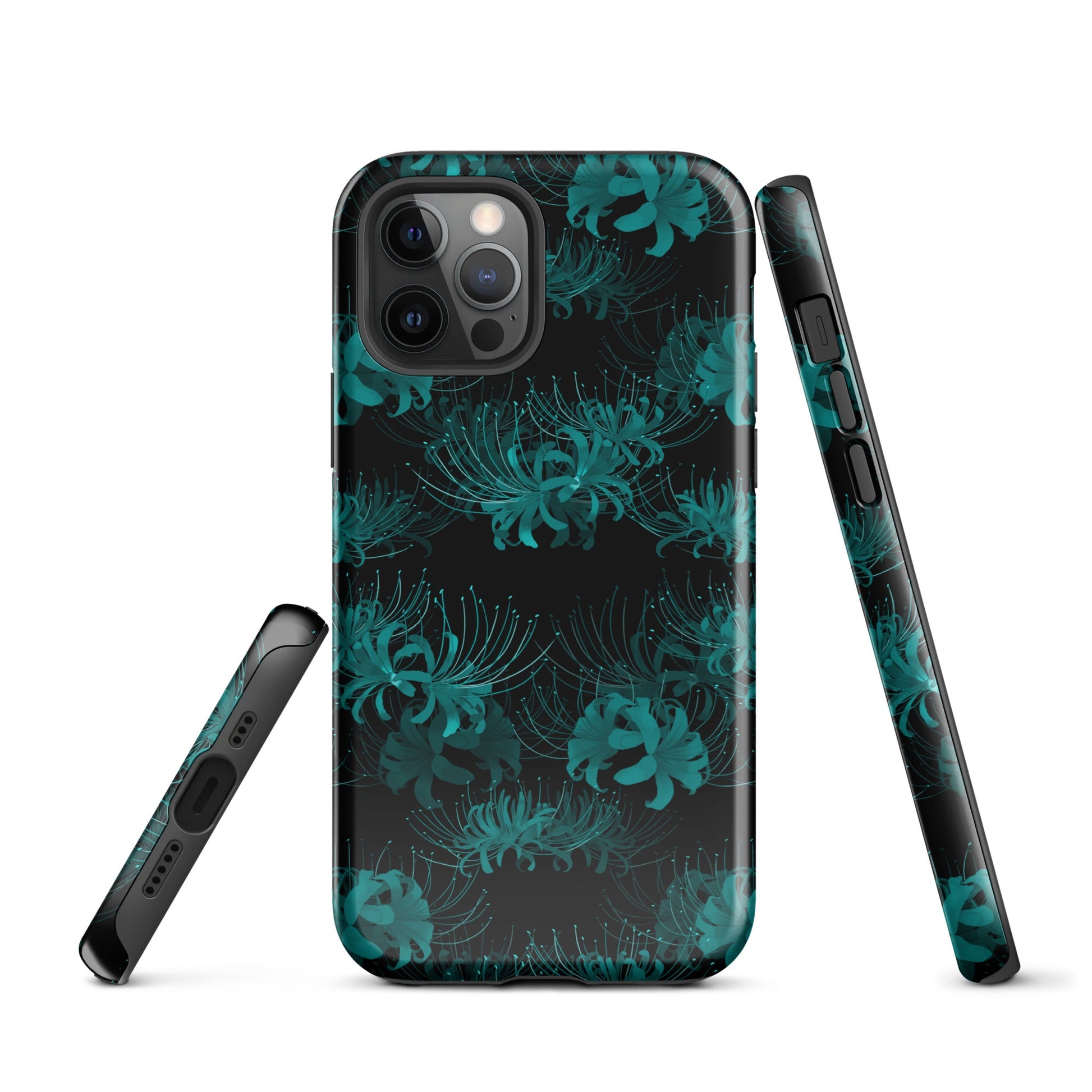 Stylish Higanbana iPhone® Tough Case features a durable design, ensuring phone protection and fashion year-round.