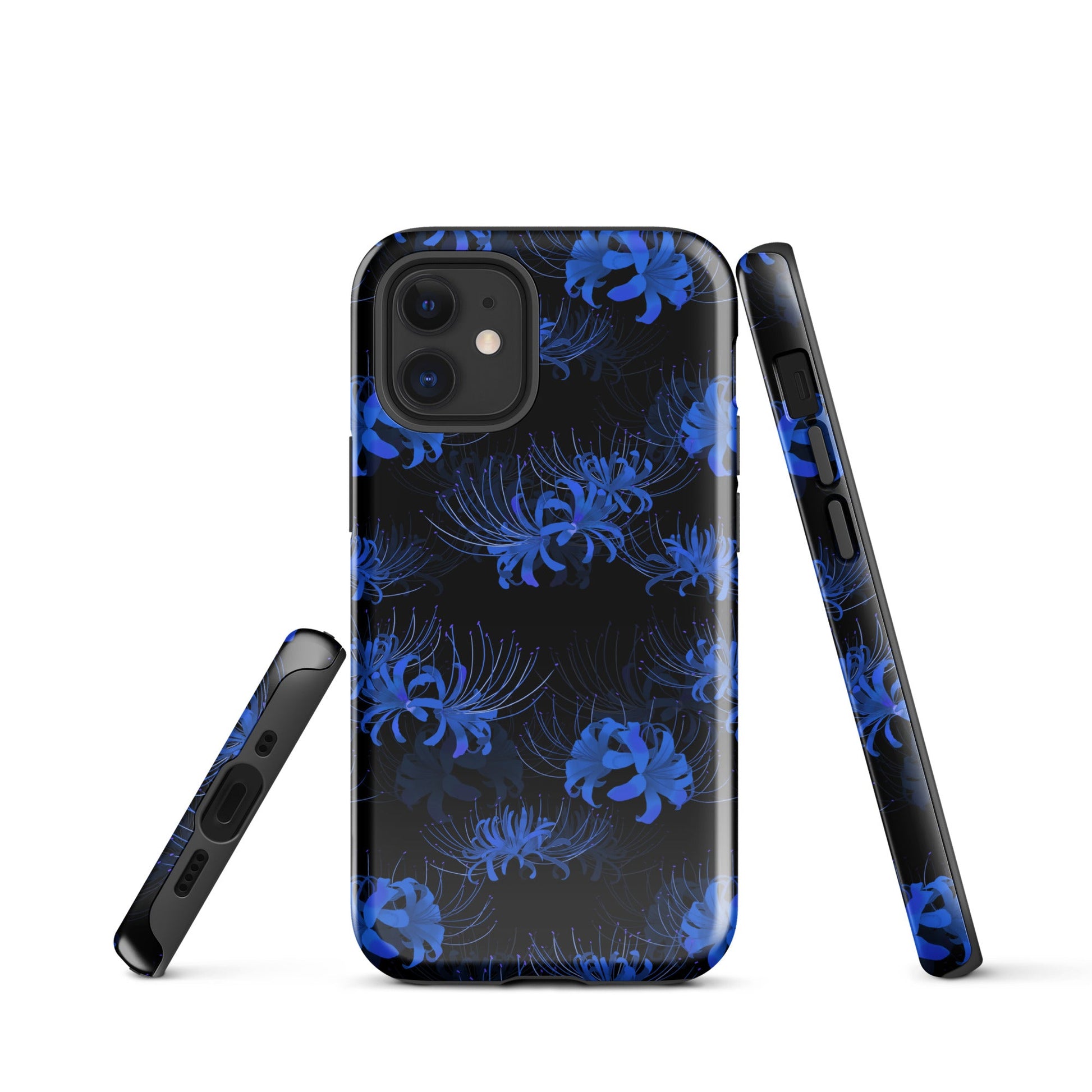 Stylish Higanbana iPhone® Tough Case featuring a durable design and vibrant floral pattern for ultimate protection.