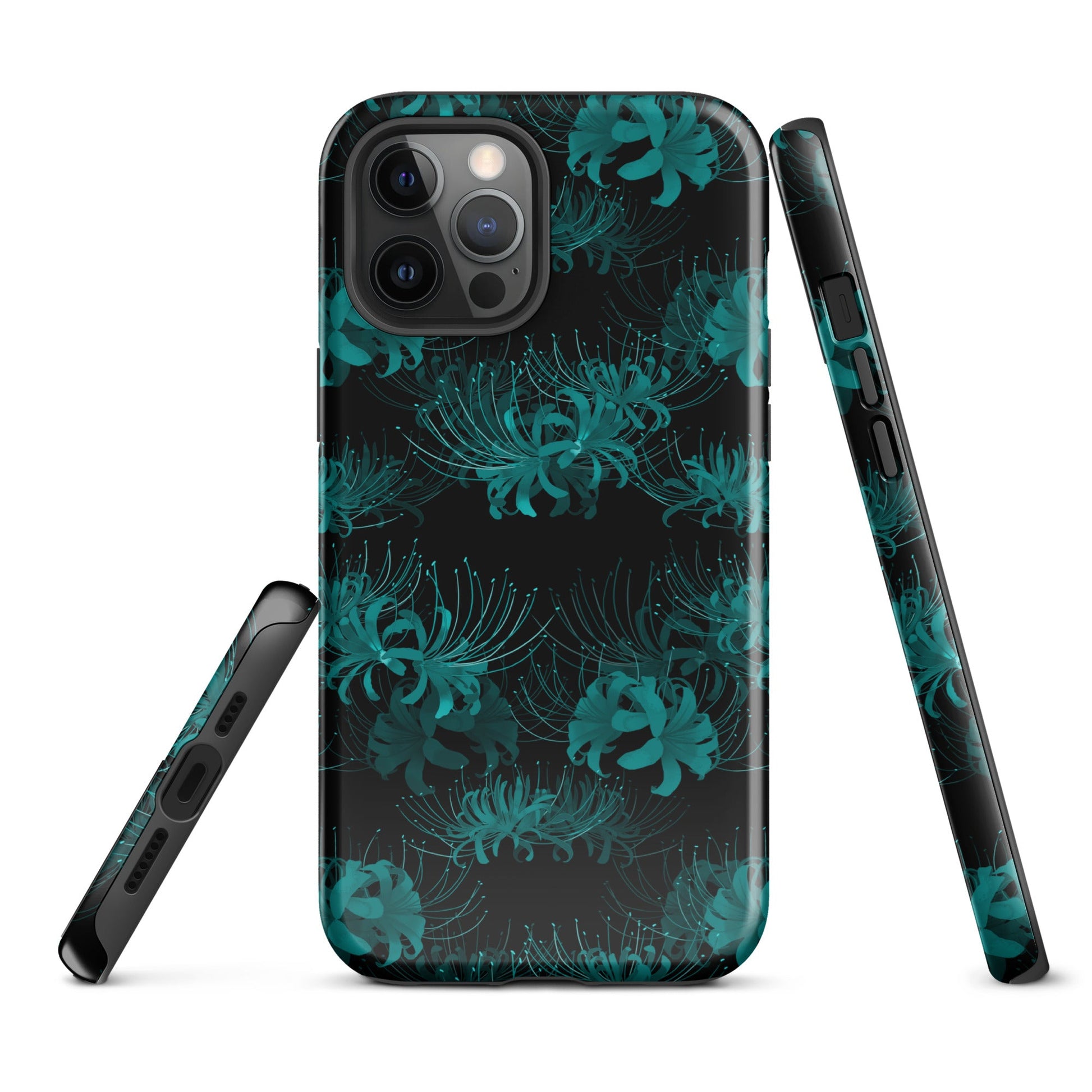 Stylish Higanbana iPhone® Tough Case features a durable dual-layer design for ultimate phone protection and fashion.