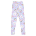Stylish High-waisted Anniversary Leggings in floral print, combining elegance and comfort for everyday wear.