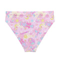 Soft and stylish, the High-waisted Indica Magica Bikini Bottom features a fun, magical print for beach adventures.
