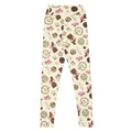 Elevate your style with High-waisted Royal Cookie Leggings, perfect for gym or lounging in delicious comfort.
