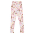 High-waisted Sweet Teddy Leggings feature a playful teddy bear print, perfect for stylish workouts or casual wear.