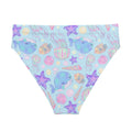 High-waisted Under the Sea Bikini Bottom featuring a playful ocean-themed design, perfect for beach adventures.