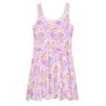 Kawaii Indica Magica Skater Dress with playful design elements, perfect for showcasing your chill vibe.