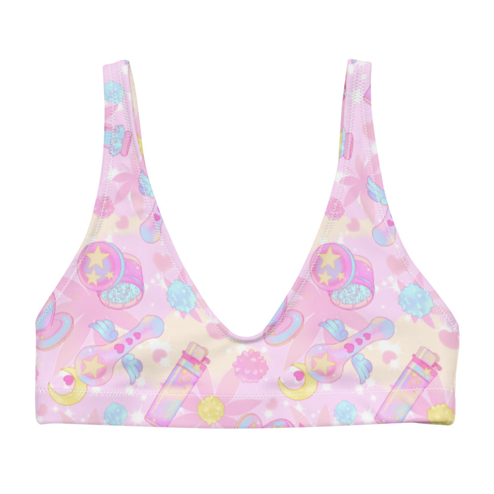 Bright and playful, the Indica Magica Padded Bikini Top is perfect for kawaii outfits and summer fun.