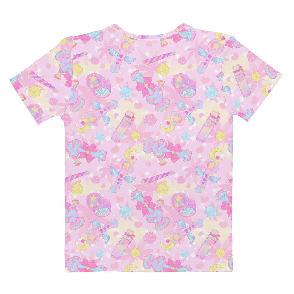 Bright and colorful, the Indica Magica T-shirt offers comfort and style for summer outings and casual hangouts.