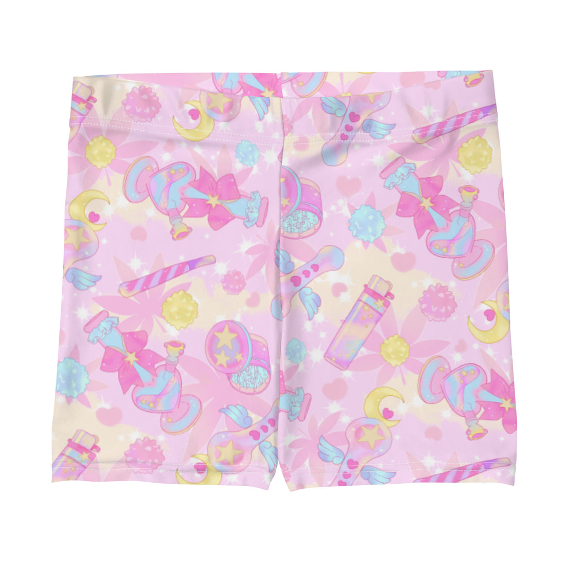 Colorful Indica Magica Shorts with soft fabric, perfect for lounging or enjoying the sun in comfort.