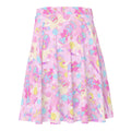 Indica Magica Skater Skirt featuring a playful pastel design, perfect for comfort and style in any setting.