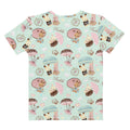 Brighten your spring wardrobe with the Parasol Bunny T-shirt, featuring adorable bunnies and pastel colors.