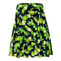 Flattering Kero-kero Skater Skirt with a fun frog print, perfect for showcasing your legs in comfort and style.
