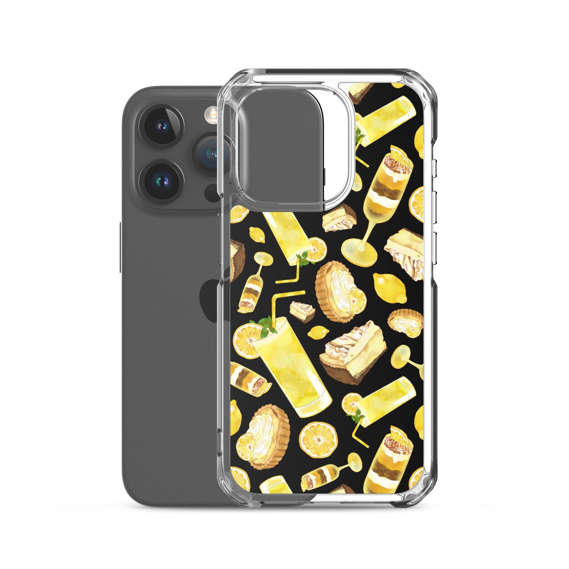 Stylish Lemon iPhone® Clear Case offers durable protection against scratches and dust for your iPhone®.