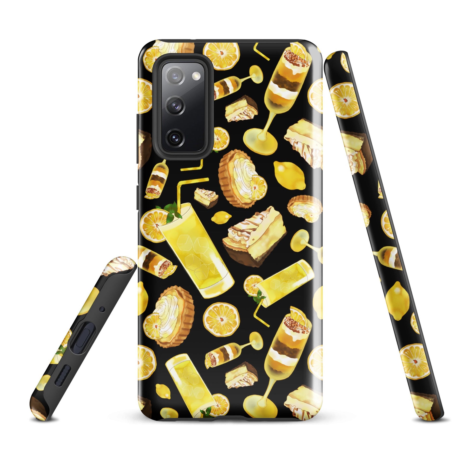 Protect your phone in style with the Lemon Samsung® Tough Case, featuring a vibrant lemon design and durable layers.