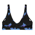Lilith Padded Bikini Top features a playful bat design, perfect for sunny days by the pool or beach.