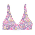 Magical Girl Padded Bikini Top features a colorful design, perfect for fun days by the pool or beach.