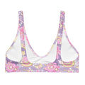 Stylish Magical Girl Padded Bikini Top featuring vibrant patterns, perfect for beach days and poolside fun.