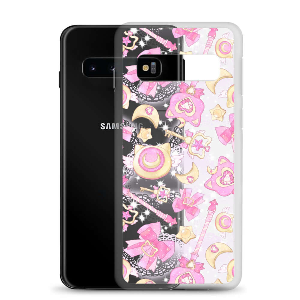 Magical Girl Samsung Clear Case - Transparent / Samsung Galaxy S10+ Magical Girl Samsung Clear Case - Transparent / Samsung Galaxy S10+