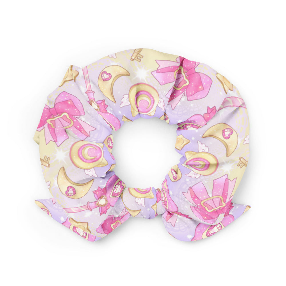 Stylish Magical Girl Scrunchie featuring cute pastel designs to elevate your look and keep hair in check.