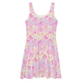 Colorful Magical Girl Skater Dress featuring playful patterns, perfect for stylish adventures and youthful charm.
