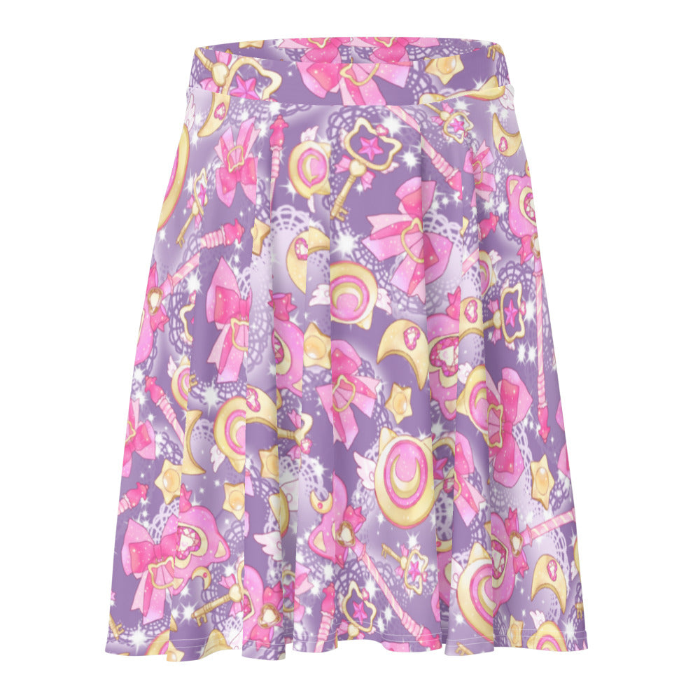 Flatter your figure in the Magical Girl Skater Skirt, designed for comfort and style in vibrant colors.