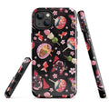Stylish Matsuri iPhone® Tough Case featuring a vibrant design, ideal for protection and fashion all year round.
