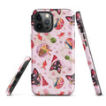 Matsuri iPhone® Tough Case features a vibrant design, offering stylish protection with durable dual-layer construction.