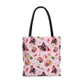 Matsuri Tote Bag (Pink) features vibrant festival designs, perfect for gym or beach outings. Lightweight with comfy straps.