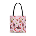 Stylish Matsuri Tote Bag (Pink) features vibrant Japanese festival designs, perfect for gym or beach outings.