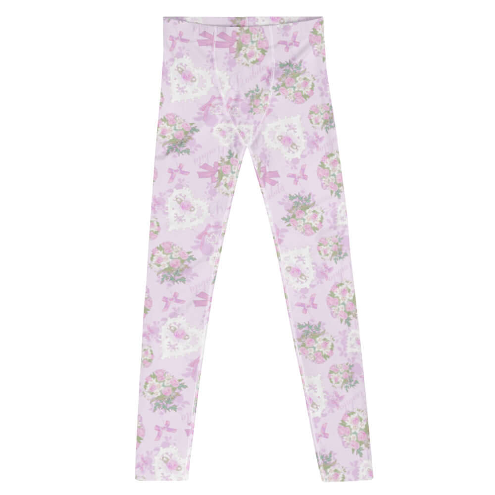 Stylish Men's Anniversary Leggings in soft, stretchy fabric, perfect for workouts and everyday wear.