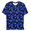 Men's Enchanted Rose T-shirt featuring a vibrant floral design, perfect for any occasion from lounging to outings.