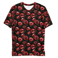 Stylish Men's Enchanted Rose T-shirt featuring vibrant floral design, perfect for any casual outing or lounging.