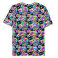 Vibrant Men's Enchanted Rose T-shirt featuring colorful rose patterns, perfect for any casual occasion.