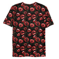 Men's Enchanted Rose T-shirt featuring a vibrant floral design, perfect for any casual outing or relaxed day at home.
