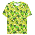 Bright and playful Men's Kero-kero T-shirt featuring a fun frog design, perfect for comfort and style.