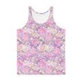 Vibrant Men's Magical Girl Tank Top featuring a playful design, perfect for a relaxed and stylish look.
