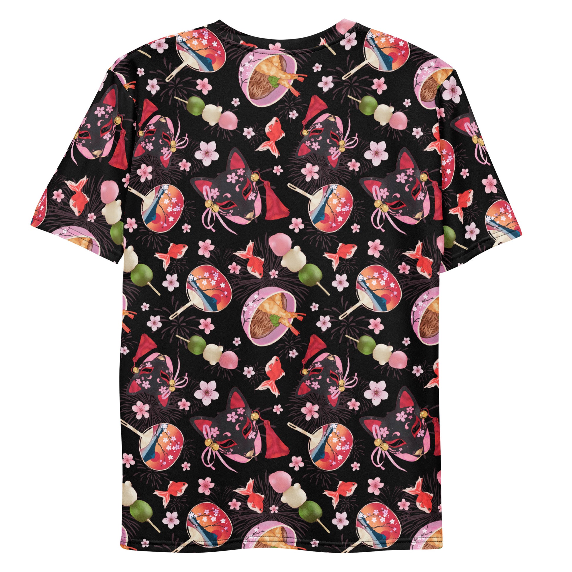 Stylish Men's Matsuri T-shirt featuring vibrant Japanese-inspired designs and comfortable four-way stretch fabric.