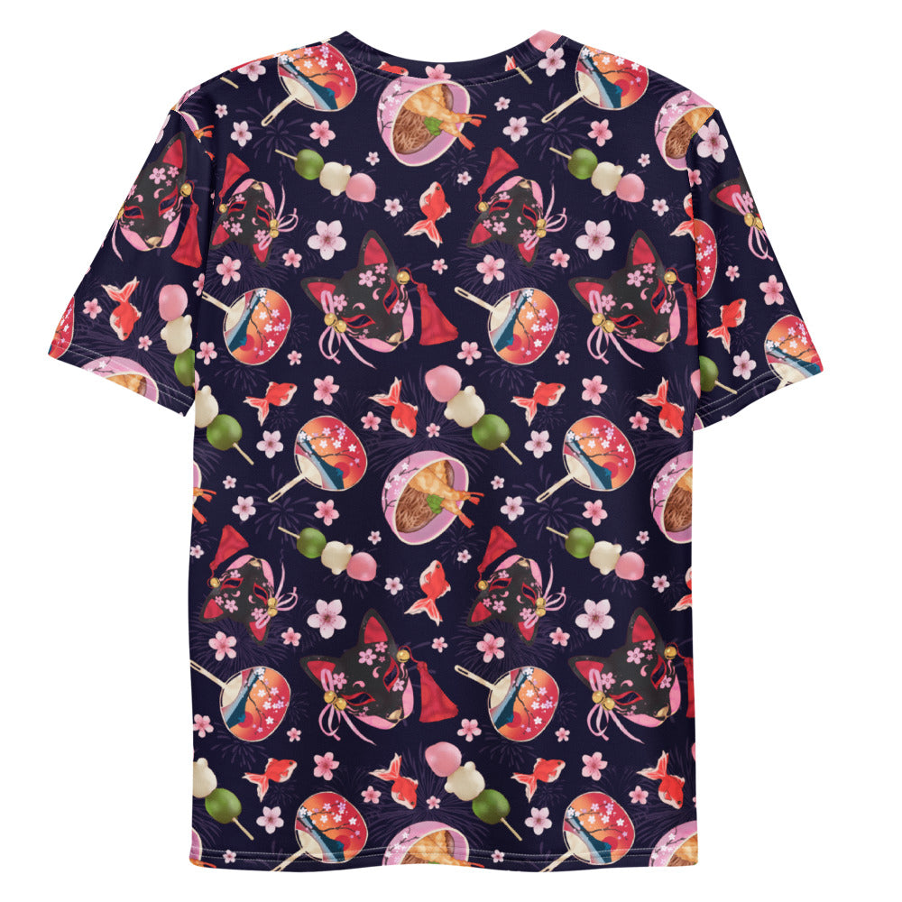 Explore the vibrant design of the Men's Matsuri T-shirt, crafted for comfort and style at your favorite store.