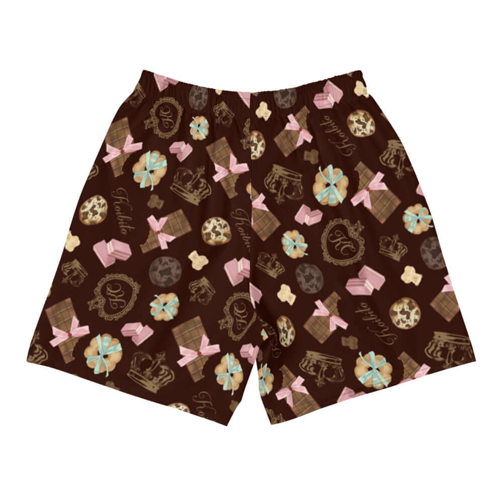 Men's Royal Cookie Athletic Shorts featuring a fun, colorful design ideal for any active lifestyle. Perfect for workouts!